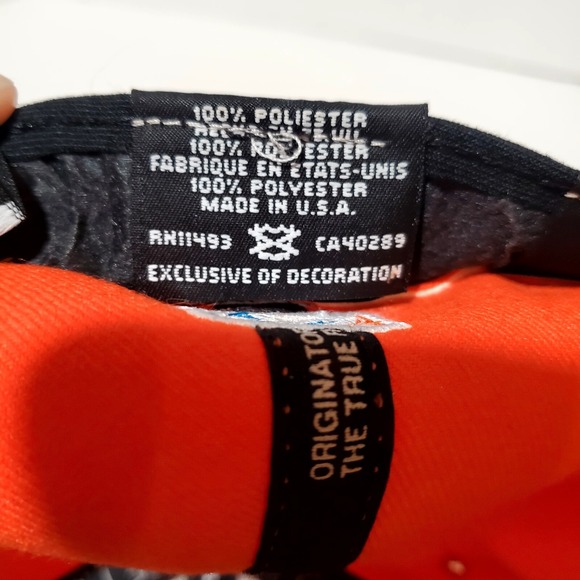 New‎ ERA 59Fifty Miami Marlins Mens Orange Size 7 3/8 Baseball Cap Fitted - Picture 12 of 13